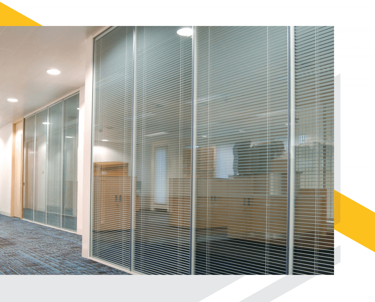 Glass Wall Partitioning Komfort