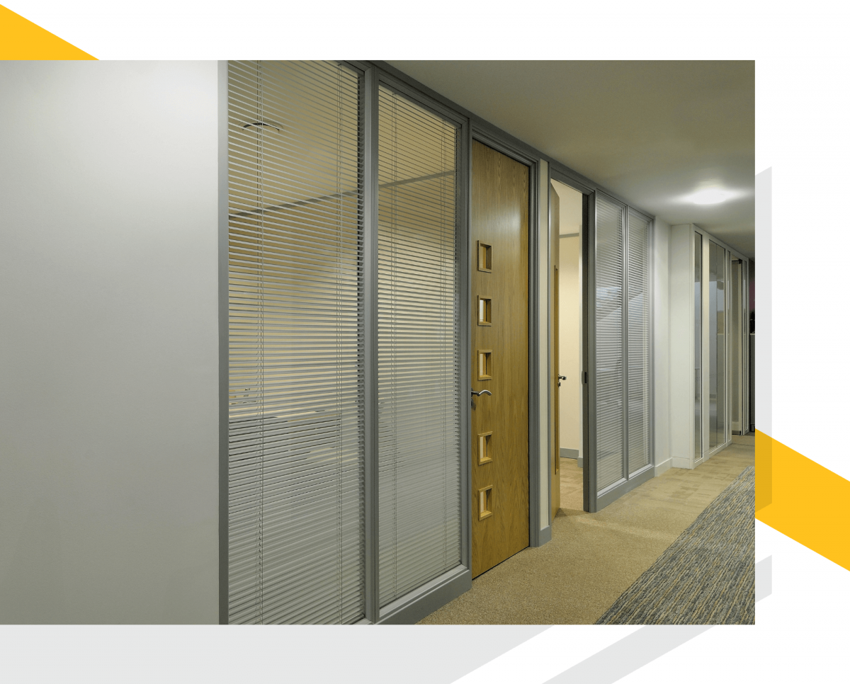 Framed Glass Partitions Solid Framed Partitions Komfort
