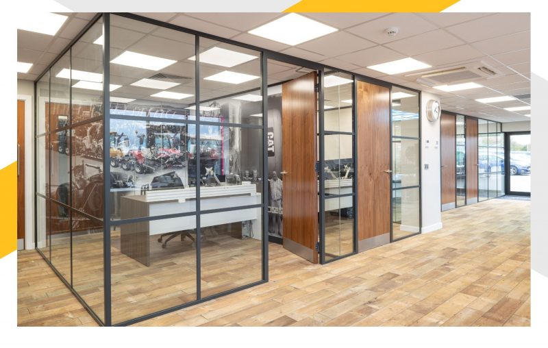 Glass Office Partition Systems Komfort Partitioning