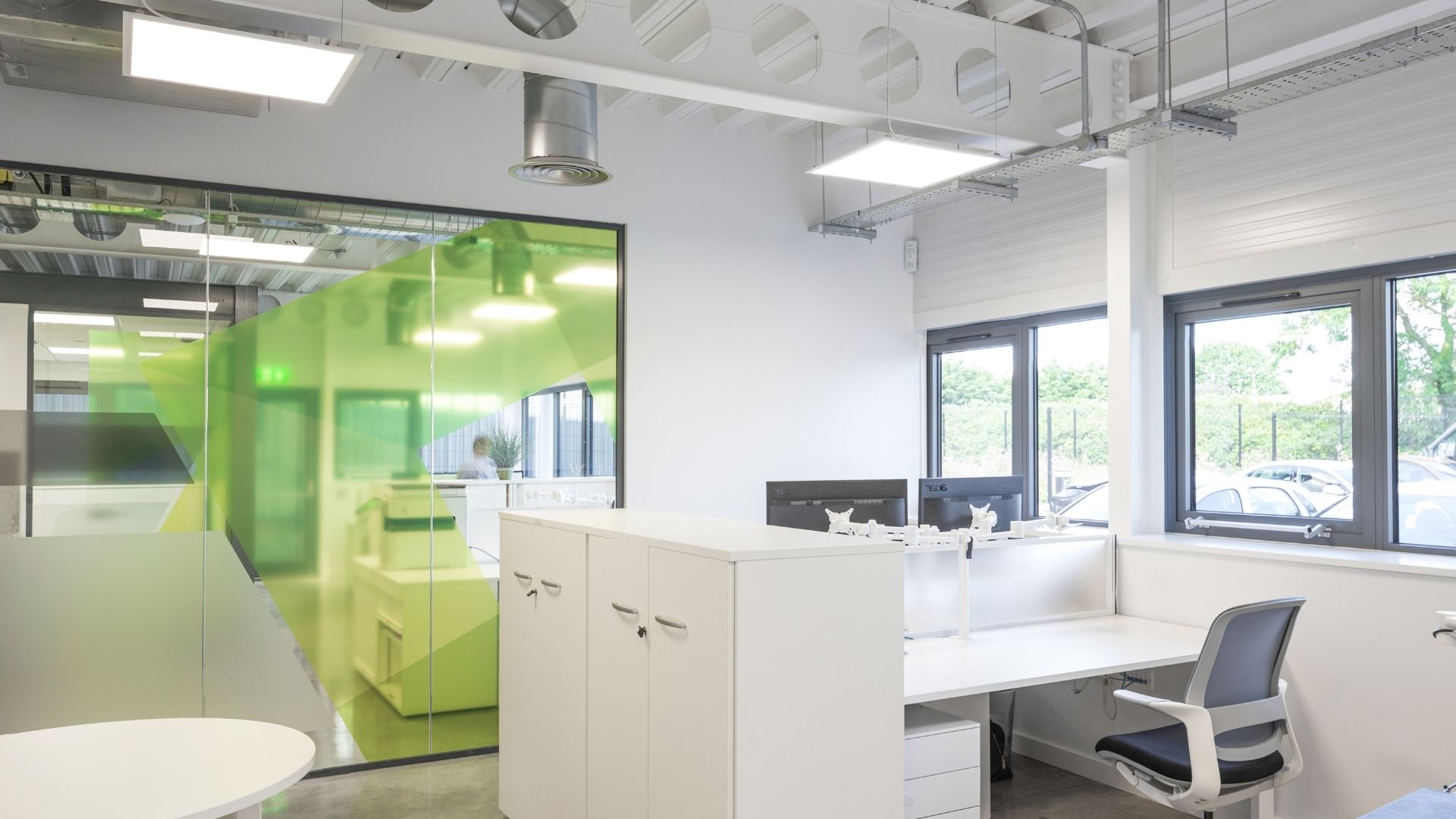 Polar 35FR-min Single glazed fire rated partitioning